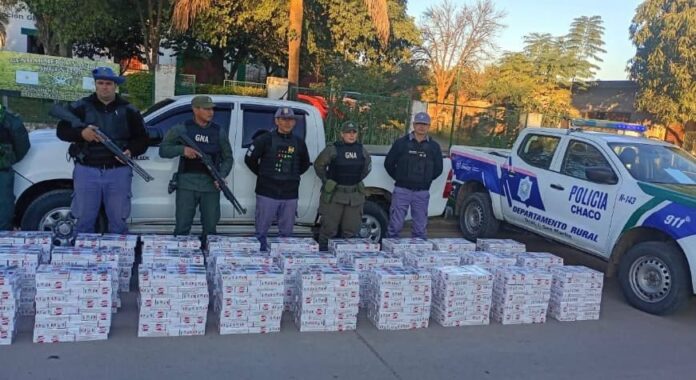 Rodeo de contrabando en San Martín