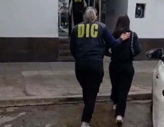 Detenida por homicidio