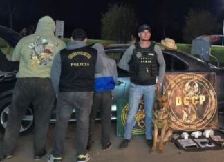Cayeron 2 narcos con cocaína en Tres Isletas: uno tiene 16 años