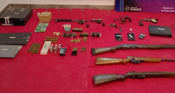 Cayó banda que alquilaba armas a delincuentes en Resistencia