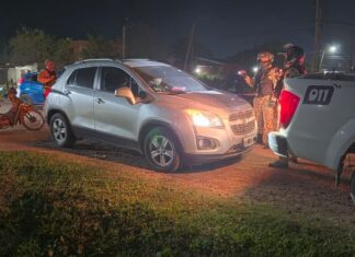Pareja narco se atrincheró con su hijita en la zona sur: terminaron presos
