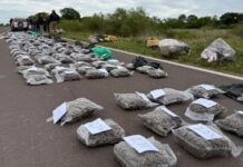 Narco de Las Palmas cayó con la EcoSport repleta de marihuana