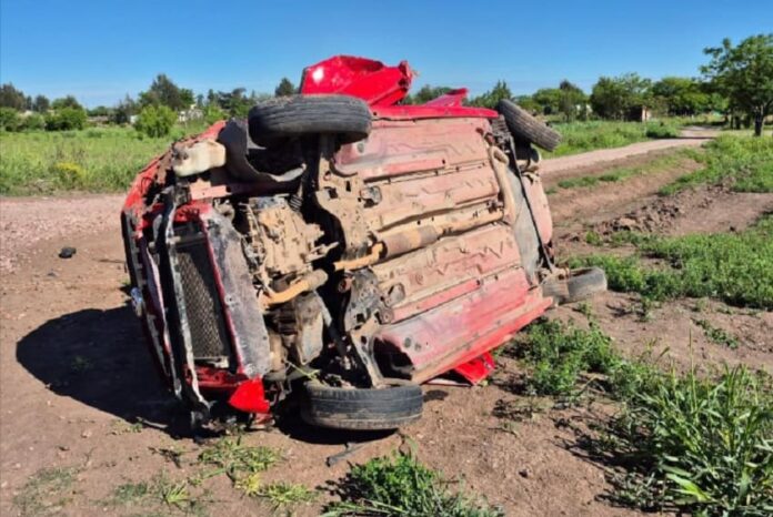 Vuelco fatal en la ruta 95